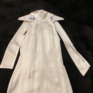 Lulus Infinite Admiration White Satin Halter Mini Dress